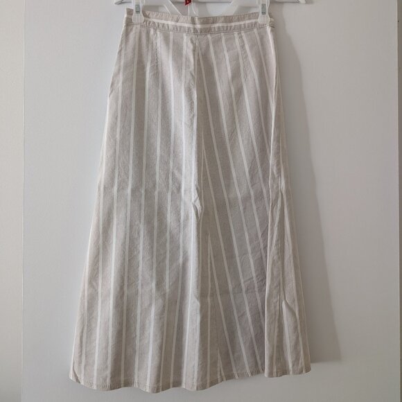 Massimo Dutti Cotton Beige Dress Size 4 - Picture 2 of 2